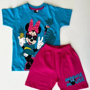 Kids' Cartoon Print T-shirt Set