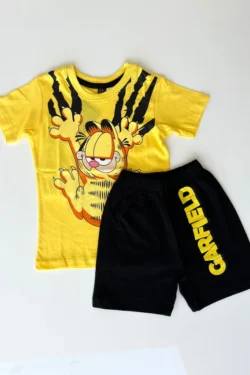 Fun Graphic Tee and Shorts Set