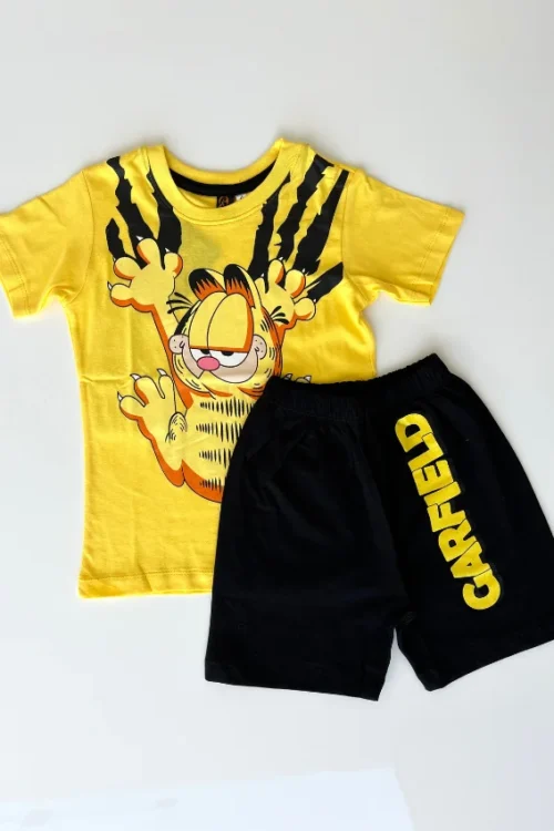 Fun Graphic Tee and Shorts Set