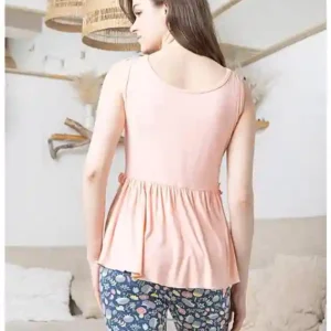 Floral Leggings with Sleeveless Top