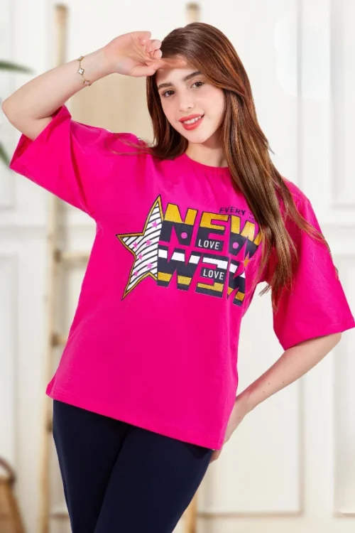 Graphic Tee with Short Sleeves - Image 2