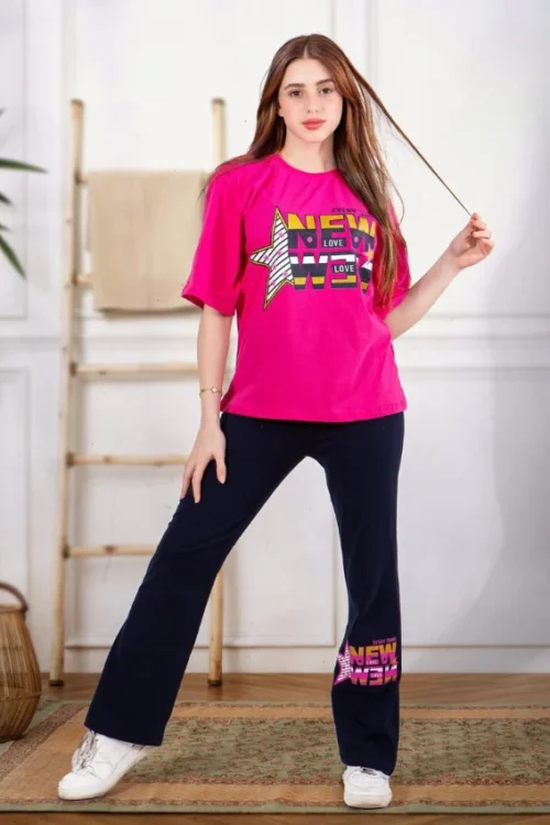 Graphic Tee with Short Sleeves