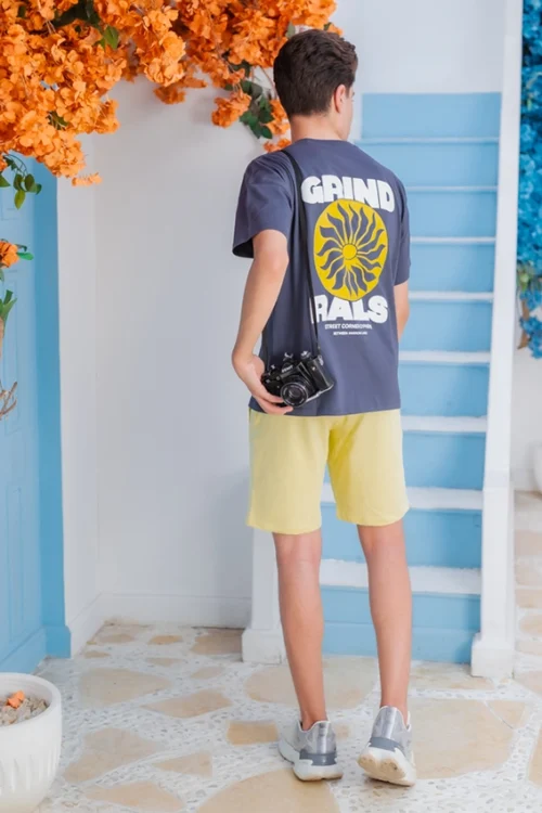 Graphic Short Sleeve Tee for Men - Image 4