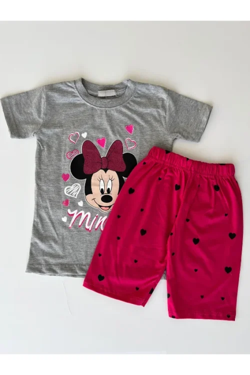Minnie Mouse Heart Print Set