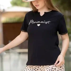 Minimalist Short Sleeve T-Shirt Set