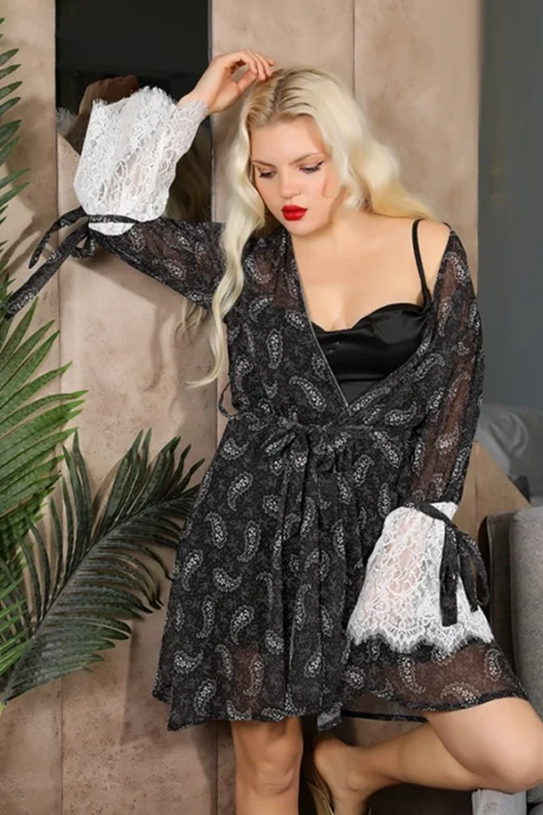 Elegant Satin Sleeveless Nightdress - Image 4