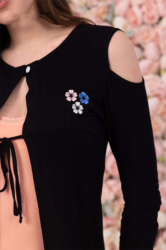 Chic Long Sleeve Lace Cardigan