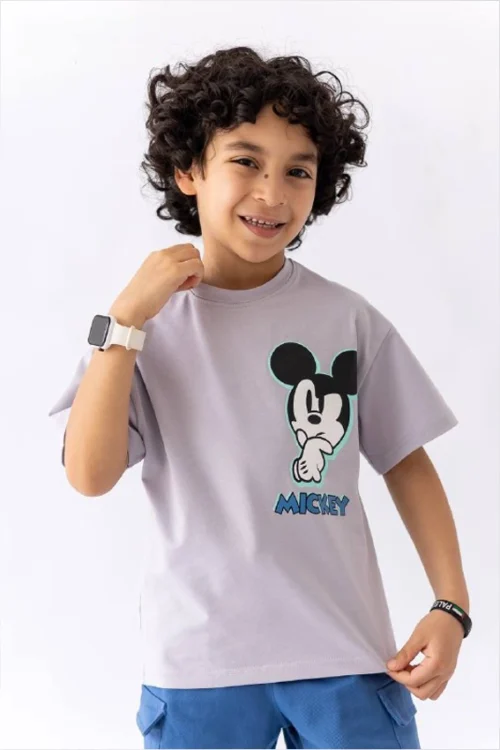 Kids Graphic T-Shirt and Shorts Set - Image 2