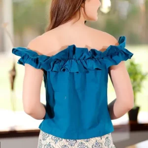Floral Off-Shoulder Top with Pants