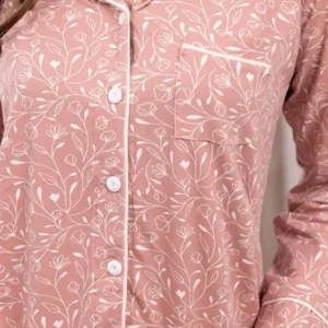 Floral Long Sleeve Pajama Set