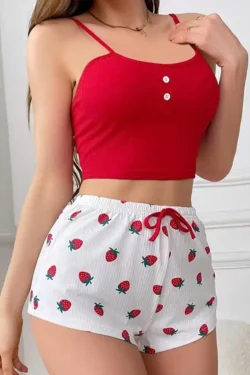 Floral Sleeveless Nightdress for Women