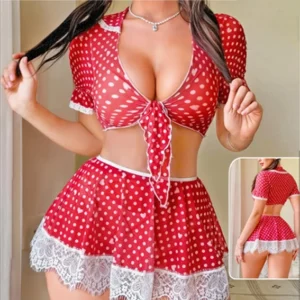 Polka Dot Short Sleeve Set