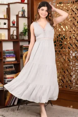 Elegant Sleeveless Maxi Dress