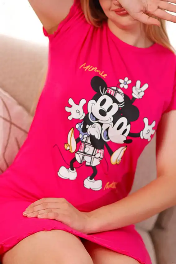 Fun Graphic Short Sleeve Dress
