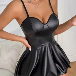 leathered lingerie