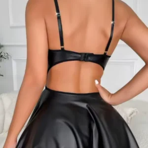 leathered lingerie