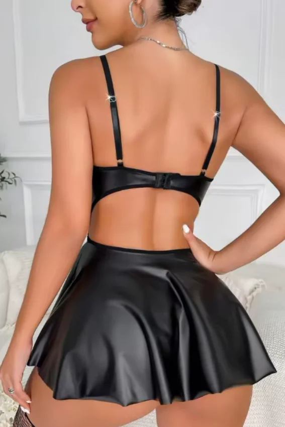leathered lingerie