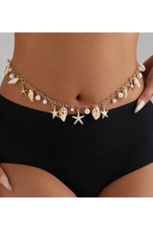 Shell Charm Waist Chain