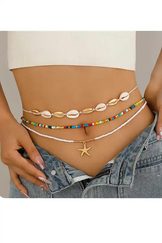 Ocean Bliss Layered Waist Chain
