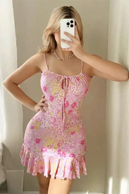 Floral Sleeveless Summer Dress