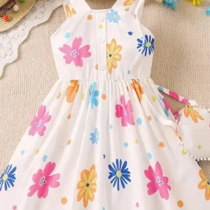 Floral Sleeveless Summer Dress