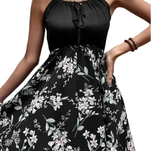 Leopard Print Sleeveless Bodycon Dress