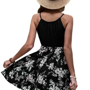 Leopard Print Sleeveless Bodycon Dress