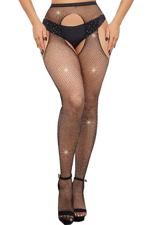 Sparkling Fishnet Pantyhose