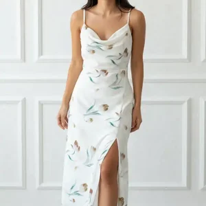 Floral Sleeveless Maxi Dress