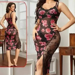 Floral Sleeveless Bodycon Dress