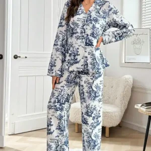 Long Sleeve Pajama Set