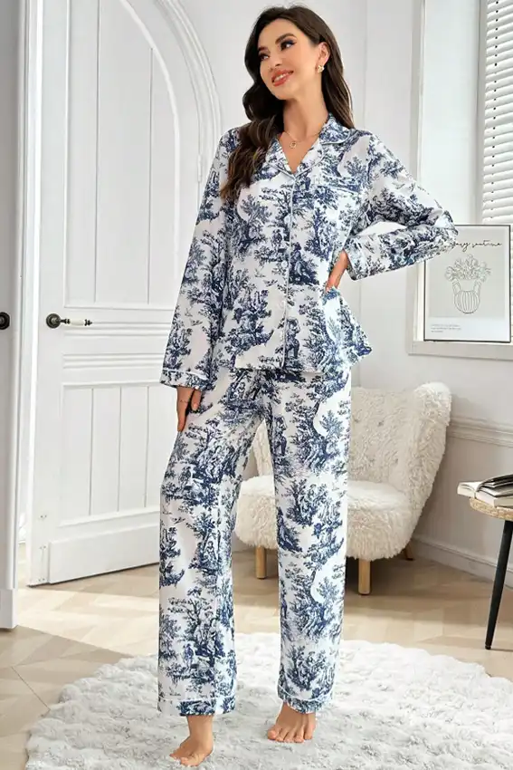 Long Sleeve Pajama Set