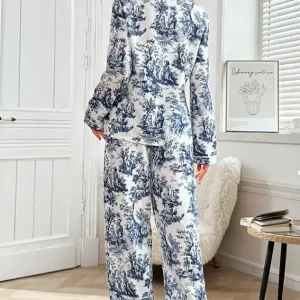 Long Sleeve Pajama Set