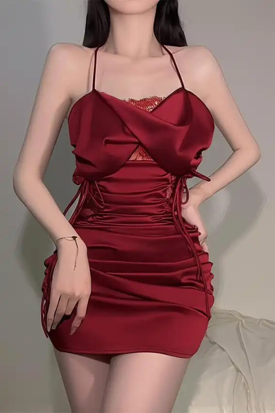 Elegant Lace Sleeveless Dress